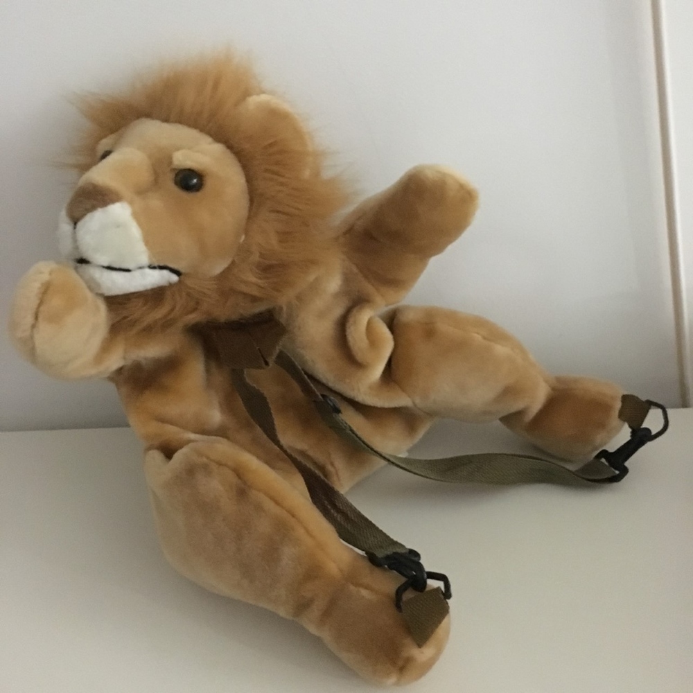 Lion Backpack for Kids - Picture 1 of 3